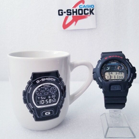 Casio G-Shock set of 4 iconic model custom 12oz ceramic coffee cup Pay 3 get 4 - Picture 8 of 10
